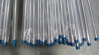 Helles getempertes Edelstahl-Rohr: TP304, TP304L, TP316, TP316L, TP316Ti mit kalter Presse. Einfaches Ende mit Plastikkappe