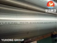 ASTM B165 UNS N04400 MONEL 400 Nahtlose Rohre aus Nickel-Kupferlegierung für die Gasverarbeitung