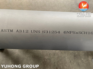 ASTM A312 UNS S31254 Nahtlose Duplex Stahlboilerrohre