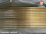 Kupferlegierungs-nahtloses Rohr-Wärmetauscher-Stahlrohr ASTM B111 C44300