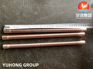 Kupfer-Nickel-Legierung Niedrigflossenröhre ASTM B111 UNS C70600 CuNi 90/10 für Schalenröhre Wärmetauscher