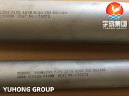 ASTM B165 UNS N04400 MONEL 400 Nahtlose Rohre aus Nickel-Kupferlegierung für die Gasverarbeitung