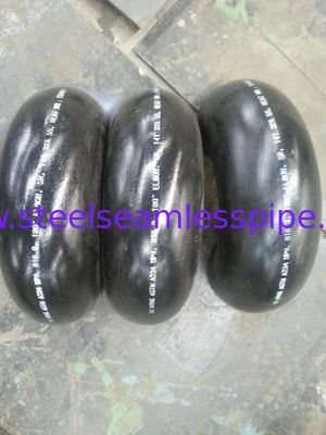 Kolben-Schweißungs-Installation, ASTM A234 WPB, 45DEG. ELLBOGEN, SR, 1" SCH40 BW B16.9, schwarze Malerei