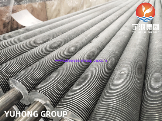 ASME SA249 TP304 Extrudierte Rippenrohre | 304 Edelstahl für Wärmetauscher