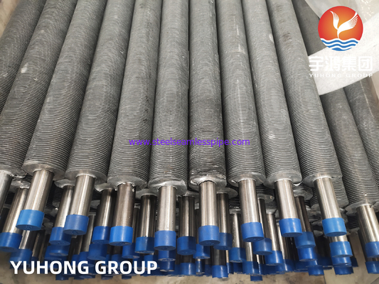 ASME SA249 TP304 Edelstahl extrudierte Flossenröhre für Luftkühlerwärmetauscher