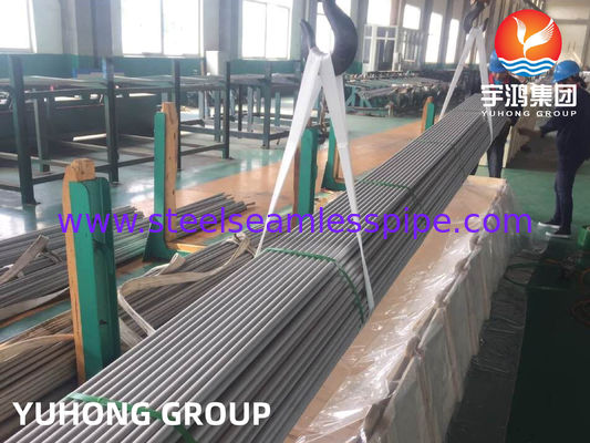 ASTM A213 Edelstahlrohr nahtlos Mindestwandstärke Verdampfer Kondensator