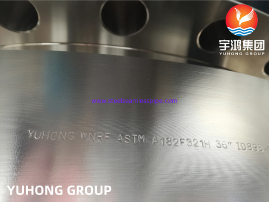 Austenit Flansche ASTM A182/ASME SA182 F321H Edelstahl-WNRF