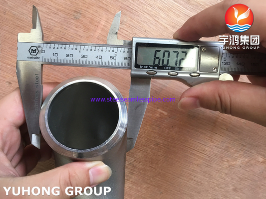 ASTM B366 WP904L 90°-Ecken aus Edelstahl mit Hinterwellenverbindung9