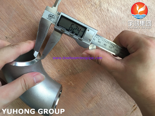 ASTM B366 WP904L 90°-Ecken aus Edelstahl mit Hinterwellenverbindung9