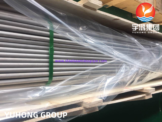 ASME SA213 TP321 1.4541 Edelstahlseamlose Wärmetauscherröhre