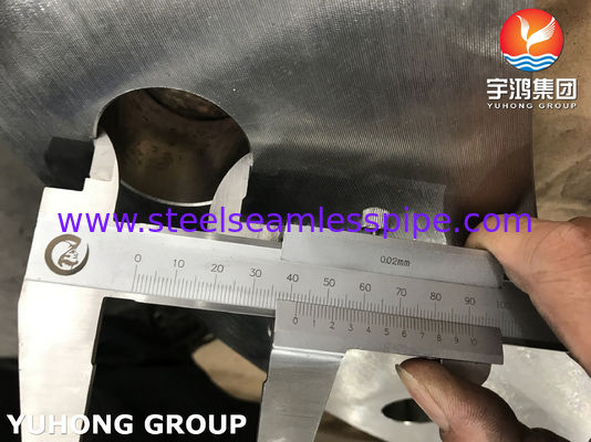 ASTM A240 Legierung 904L / UNS N08904 AWWA C207 Ringflansch für Wasserwerksanwendungen