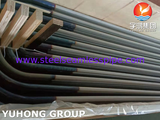 ASTM A213 TP317L Edelstahl U-Bogenrohr Wärmetauscherrohr 100% ET