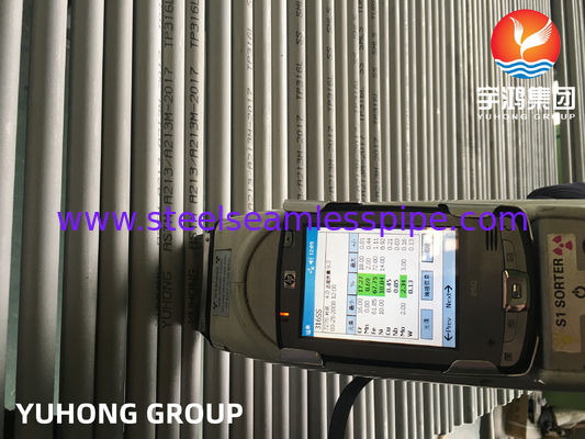 ASTM A213 TP316L Kaltgezogene nahtlose Röhre aus Edelstahl für Wärmetauscher und Kessel