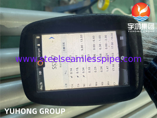 ASTM A213 TP347H Nahtlosrohr aus Edelstahl für Wärmetauscher und Kessel mit Korrosionsbeständigkeit und hoher Temperaturstabilität