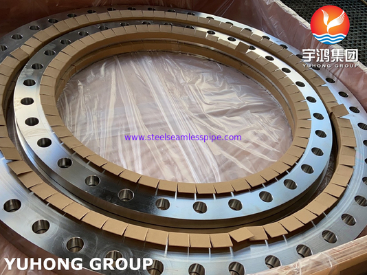 ASTM A240 F904L / UNS N08904 AWWA C207 Ringflansche für Wasserwerke
