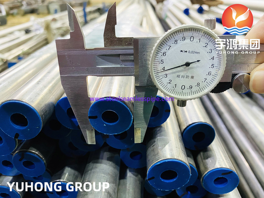 Kernreaktor Gebrauchtrohr ASTM B167 Inconel 600 / UNS N06600 Nahtloser Typ