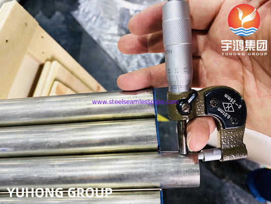Kernreaktor Gebrauchtrohr ASTM B167 Inconel 600 / UNS N06600 Nahtloser Typ