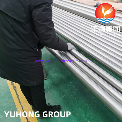 ASTM B861 GR2 (R50400, 3.7035) Seamless Pipe aus Titanlegierung
