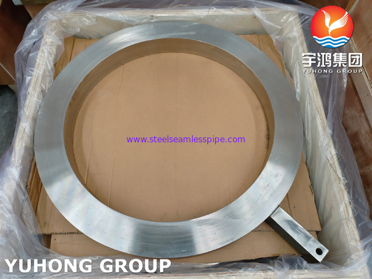 ASME SA182 F317L geschmiedete Edelstahl-Ring-Abstandsspalter Flansch-Paddel-Abstandsspalter
