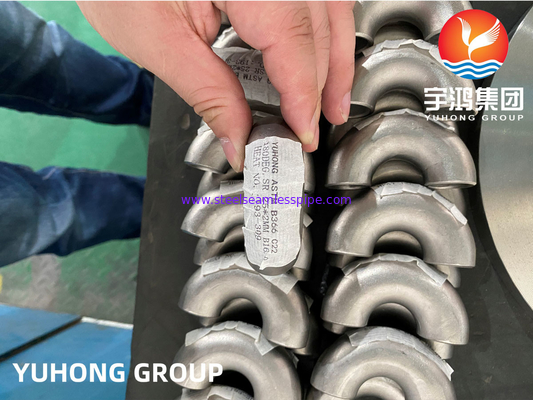 HASTELLOY C22 ELBOW 90 / 180 DEG HINTERgeschweißte NICKEL-Legierungsanlage