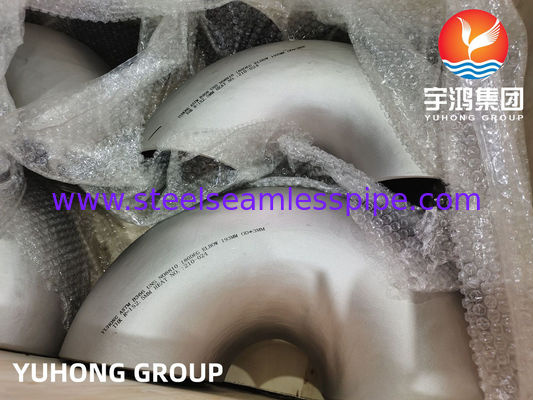Nickellegierungs-Stumpfschweißfittings, Incoloy 800H LR Bogen 90/180 Grad, für Kernkraftwerk