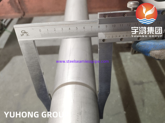 ASTM A790 UNS S32750 Super Duplex 304 316 Nahtlose Rohre aus Edelstahl zur Abwasserbehandlung