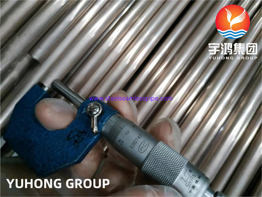 90/10 Seamless Tube aus Kupfer-Nickel-Legierung, ASTM B111 C70600, Anwendbar für Offshore- und Marineingenieurwesen
