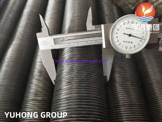Flossen-Rohr-Flossen-Aluminium-1060 eingebettetes Rippenrohr ASTM A179 G-artige
