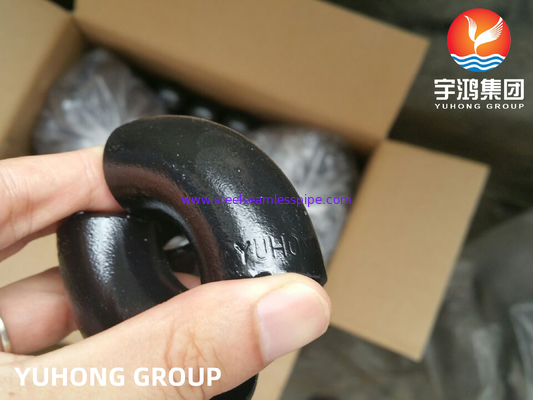 Schwarze Öloberfläche Kohlenstoffstahl nahtlose Fittings ASTM A234 WP9 WP11, Ellenbogen,Tee,Cap,Schwarze Farbe für Öl und Gas