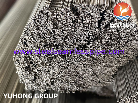 Edelstahlkapillarröhre blank geglüht ASTM A213 / ASTM A269 TP304/304L TP316/316L 19,05 X 1,65 X 6096MM