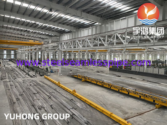 Edelstahlkapillarröhre blank geglüht ASTM A213 / ASTM A269 TP304/304L TP316/316L 19,05 X 1,65 X 6096MM