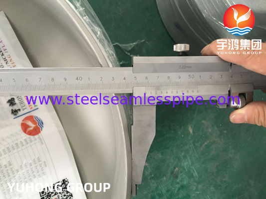 A403 WP304 / WP304L Edelstahlkappe, Buttweld-Fittings B16.9, zur Herstellung von Druckbehältern