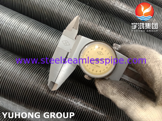 ASME SB163 UNS N04400 Nickellegierte eingebettete G-Finnenröhre mit Aluminiumflossen