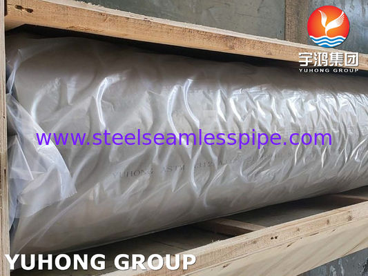 Kondensator Stahlrohr mit großem Durchmesser Nahtloser Rohr und Rohr EN10216-5 Material TP310S,904L