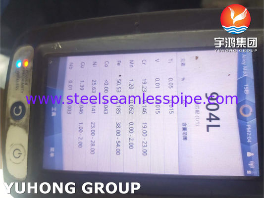 Kondensator Stahlrohr mit großem Durchmesser Nahtloser Rohr und Rohr EN10216-5 Material TP310S,904L