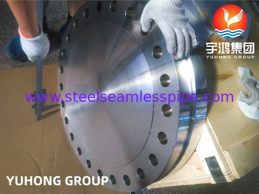 ASTM B564 Blindflansch aus Nickellegierung Alloy 600 mit Dichtleiste für Hochtemperaturanwendungen