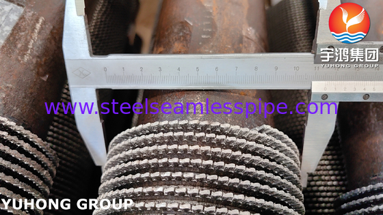 Zernförmiges Flachrohr ASTM A335 Gr. P9 Legierstahl HFW Wärmetauscher Flachrohr
