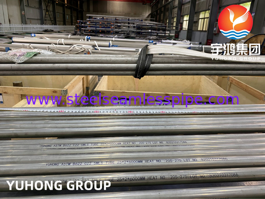 ASME SB622 N06022 Hastelloy C22 Nickellegierungsrohr