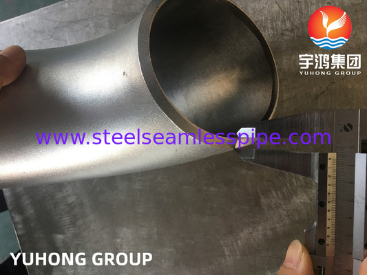 ASTM A403 / ASME SA403 WPS31254 Edelstahl nahtloses Einbaulebogen Buttwelded B16.9