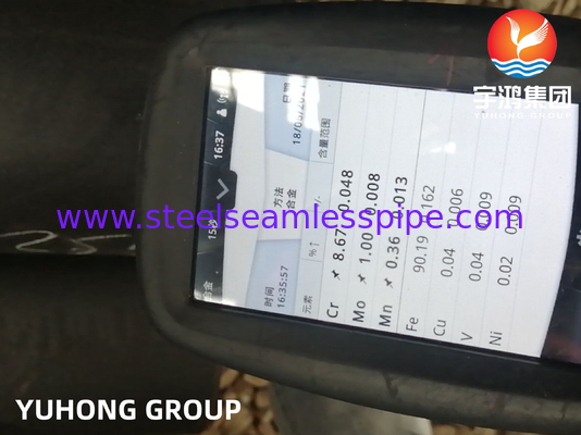 ASTM A335 / ASME SA335 P9 Seamless Pipe aus Legierungsstahl