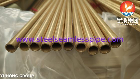 ASME SB111 CuZn20Al2 / CZ110 / UNS C68700 Nahtloser Rohr aus Messing