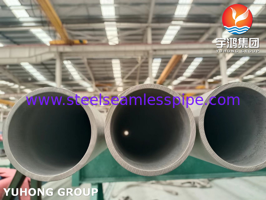 ASTM A790 S31803, S32750, S32205, S31254 Duplex-Stahlrohre für industrielle Anwendungen