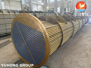 Kupferlegierungs-Stahlrohrbündel für Shell-/Rohr-Wärmetauscher-Kondensator