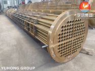 Kupferlegierungs-Stahlrohrbündel für Shell-/Rohr-Wärmetauscher-Kondensator