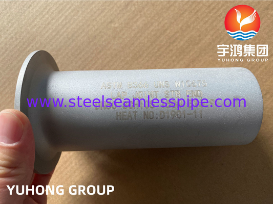 Schlauchgelenk Stub End Hastelloy B3 Nickellegierung Buttweld Fitting ASTM B366 UNS N10675