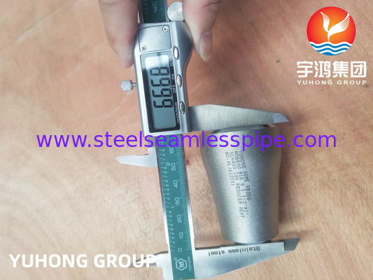 ASTM B366 Inconel 600 / UNS N06600 Konzentrischer Reduktor Nickellegierung