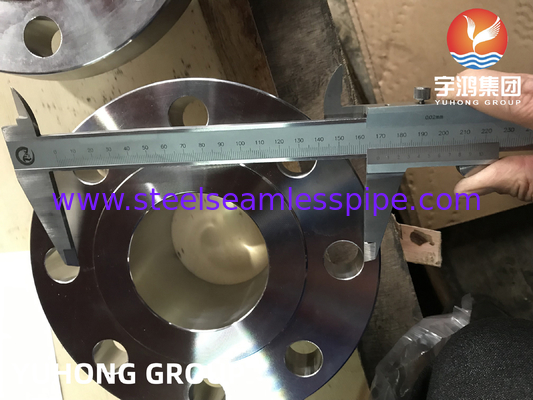 ASTM A182 F51 Duplex Stahl geschmiedet Schweißhals Flansche RF B16.5 für Öl und Gas