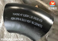 Kohlenstoffstahl schmiedete Stahlinstallationen ASTM A234 WPB-S LR 45/90 Grad die Biegung