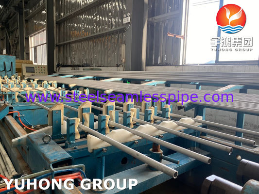 ASTM A213 TP321 1.4541 S32100 Edelstahl Wärmetauscherrohr gebeizt geglüht