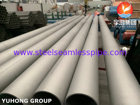ASTM A790 UNS S32750, 1.4410 Super-Duplex-nahtlose Rohre aus Edelstahl zur Abwasserbehandlung